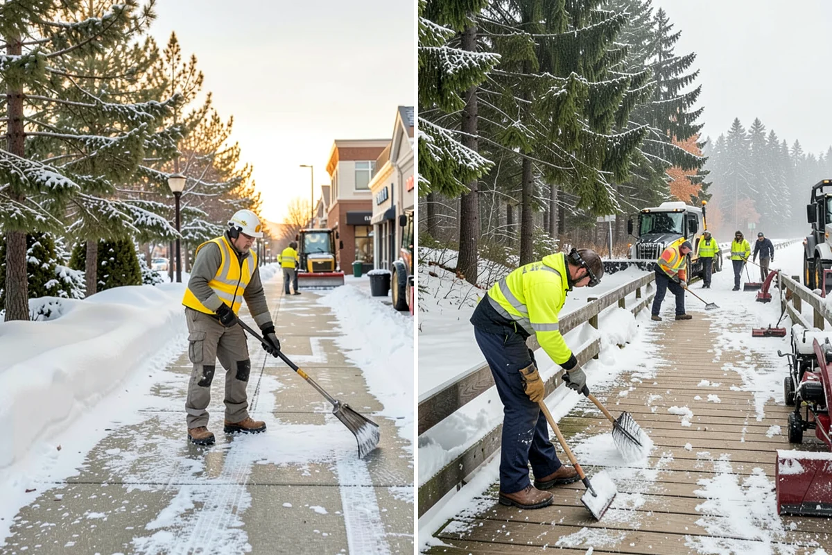 24-Hour Snow Removal in SeaTac, King County, WA - Establish your property's overnight and daytime priorities