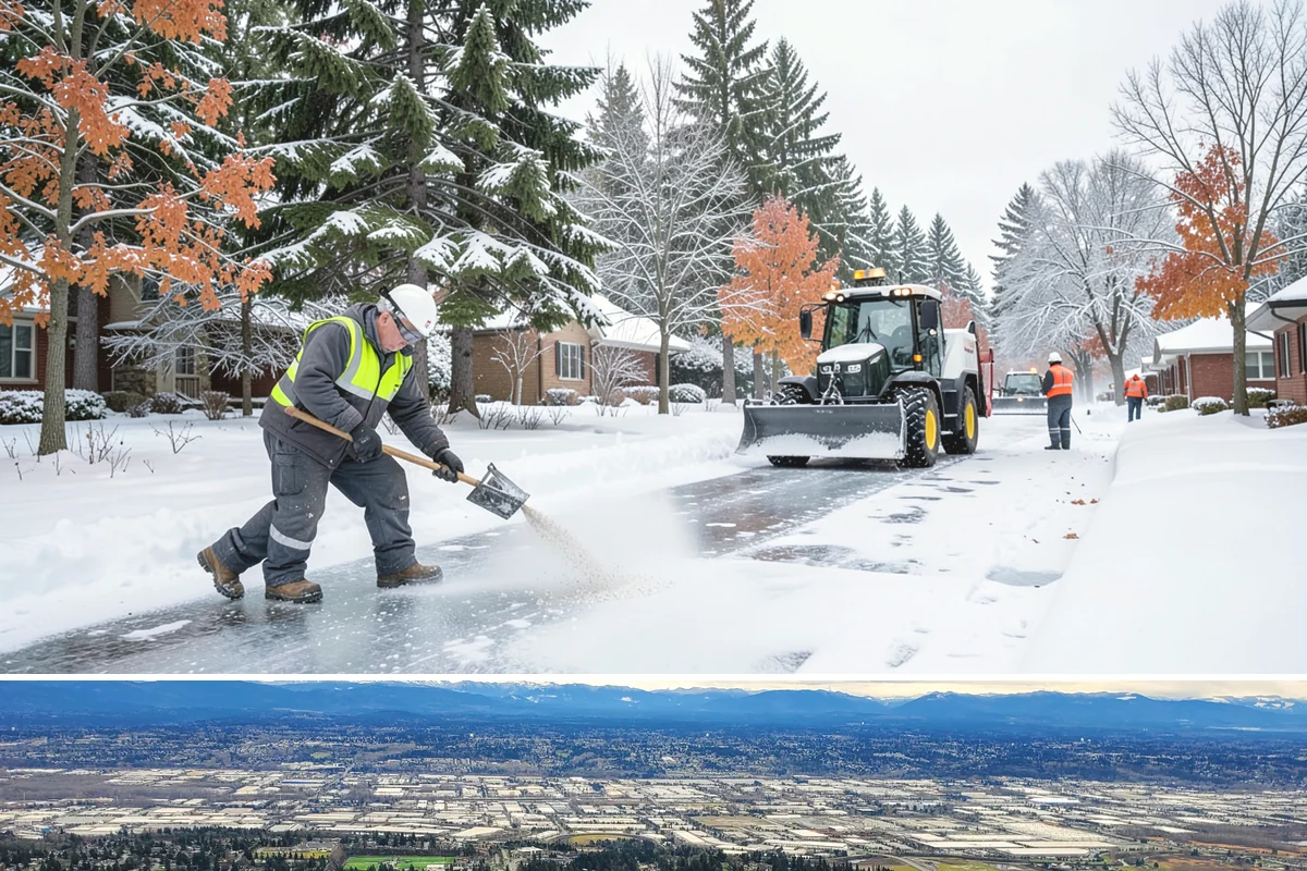 24-Hour Snow Removal in SeaTac, King County, WA - Around-the-clock coverage is most valuable during the active snow window of December through February.