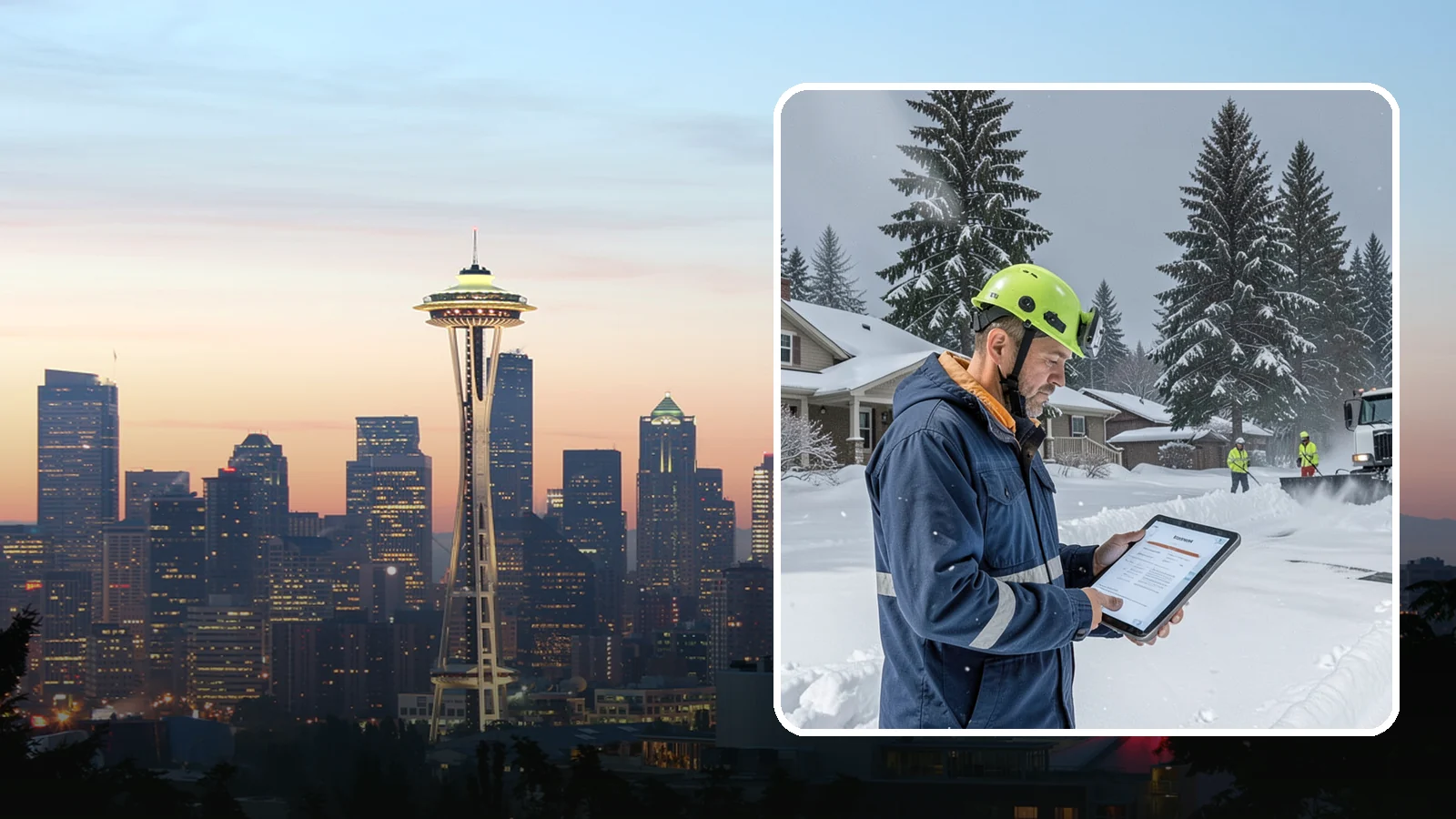 24-Hour Snow Removal in Seattle, King County, WA - Our 24-hour snow removal keeps crews available around the clock so your property stays clear no matter when snow falls.