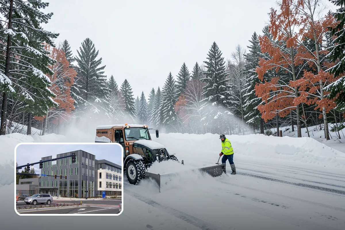24-Hour Snow Removal in Shoreline, King County, WA - True around-the-clock availability