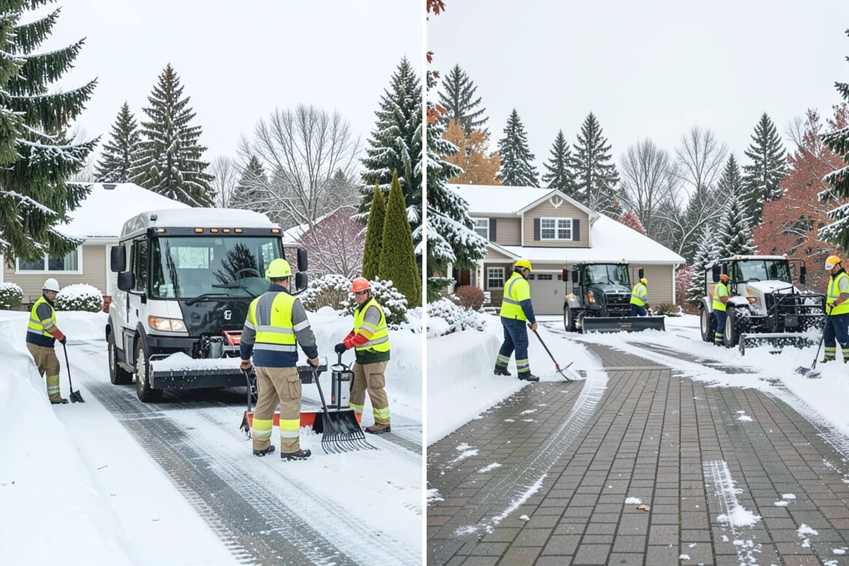 24-Hour Snow Removal in South Prairie, Pierce County, WA - Establish your property's overnight and daytime priorities