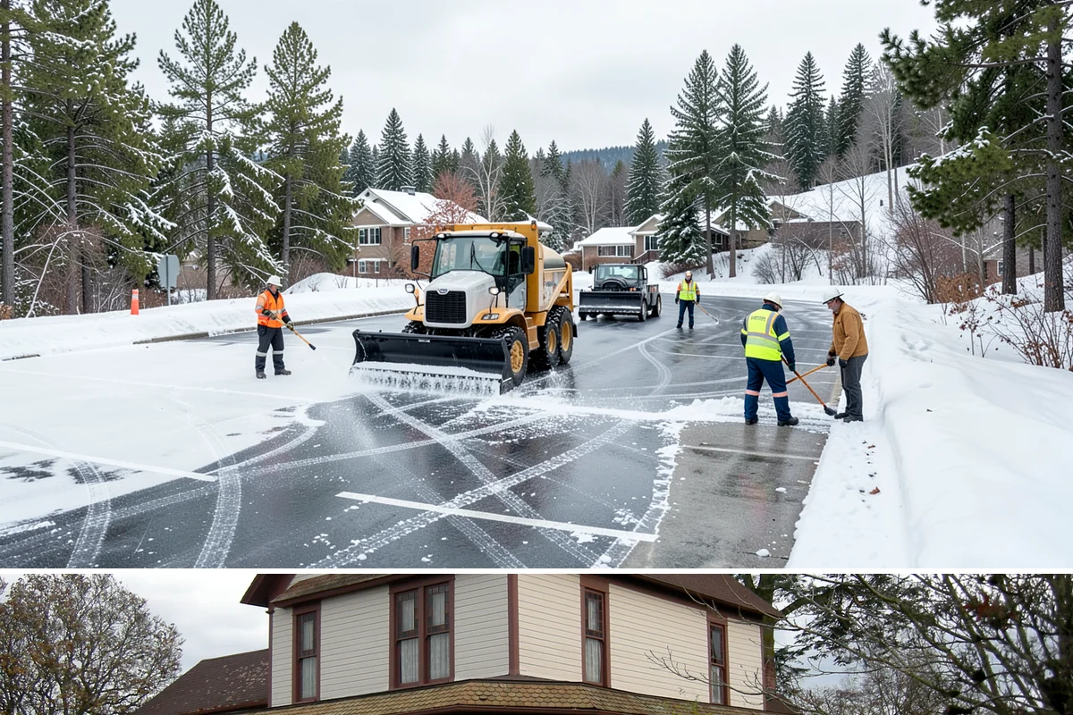 24-Hour Snow Removal in Sumner, Pierce County, WA - Around-the-clock coverage is most valuable during the active snow window of December through February.