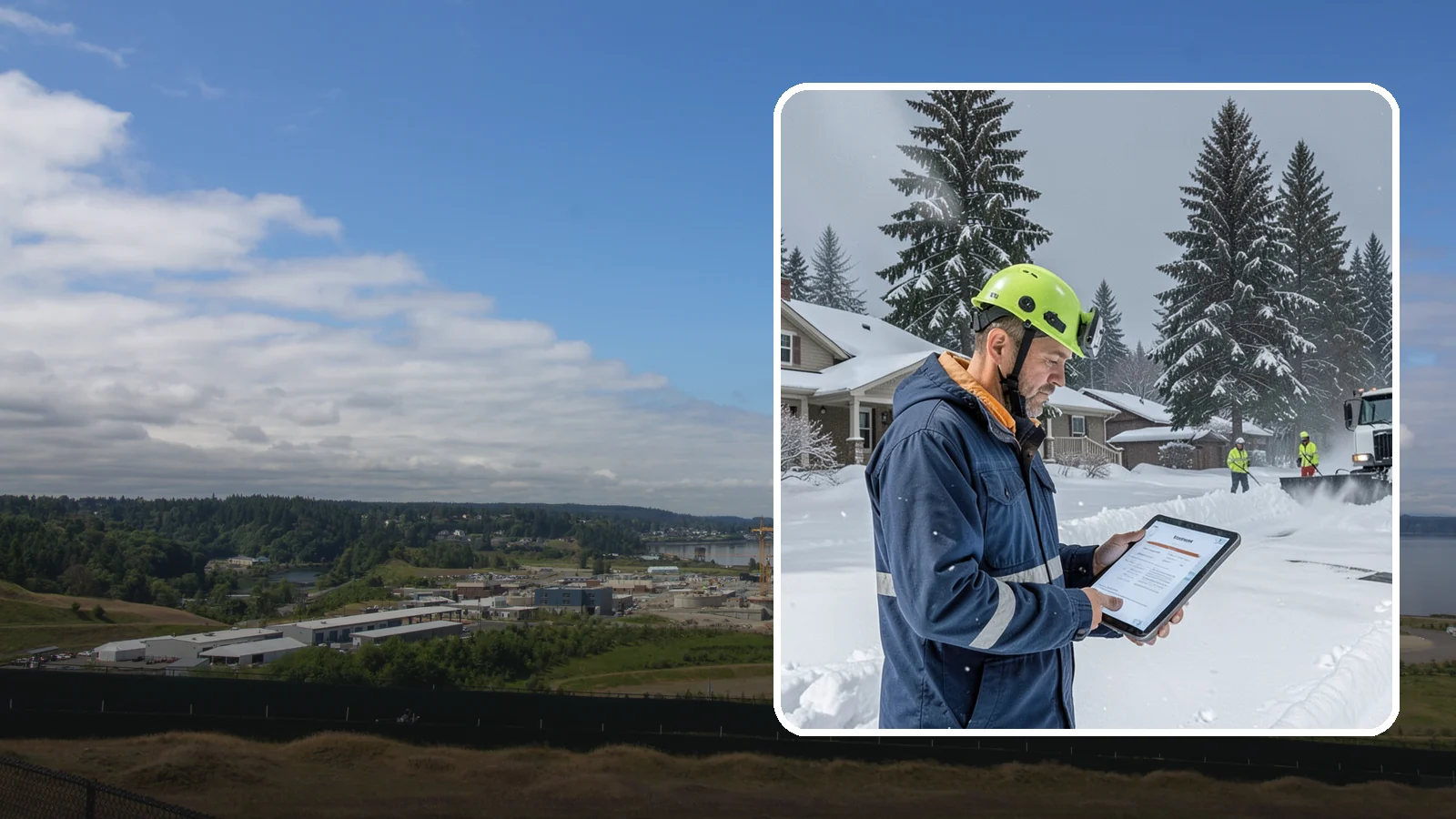 24-Hour Snow Removal in University Place, Pierce County, WA - Our 24-hour snow removal keeps crews available around the clock so your property stays clear no matter when snow falls.