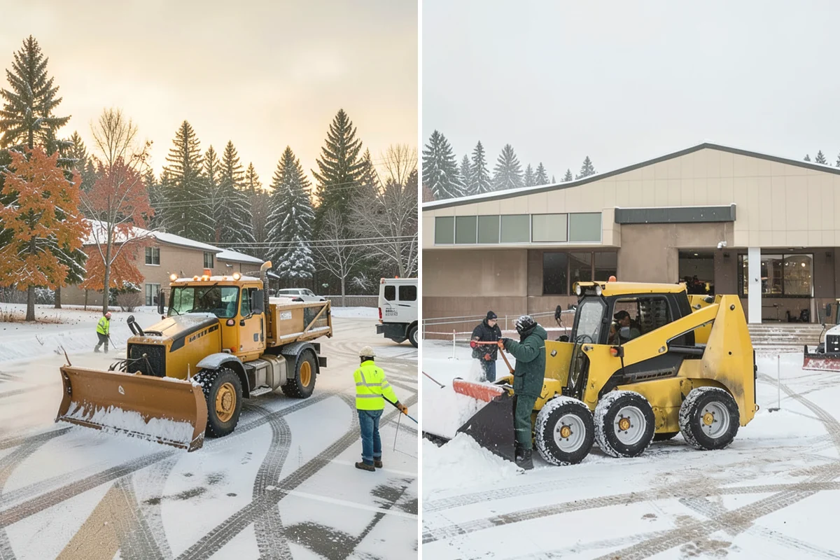 24-Hour Snow Removal in University Place, Pierce County, WA - Establish your property's overnight and daytime priorities