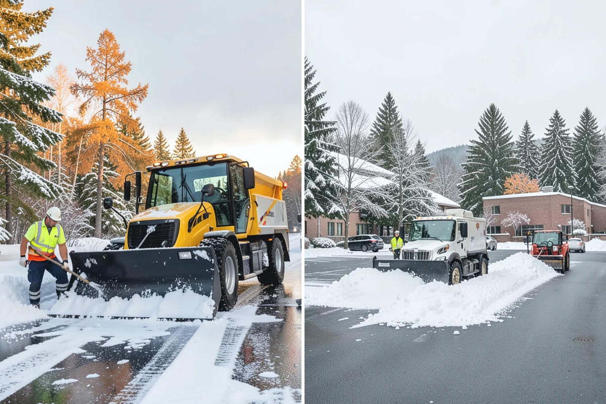24-Hour Snow Removal in Wilkeson, Pierce County, WA - Establish your property's overnight and daytime priorities