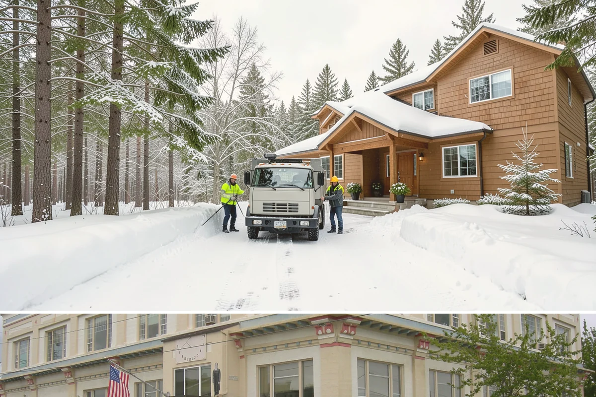 3-Inch Trigger Snow Removal in Anacortes, Skagit County, WA - Best suited to the deeper-snow stretches that Western Washington sees mainly in January and February.