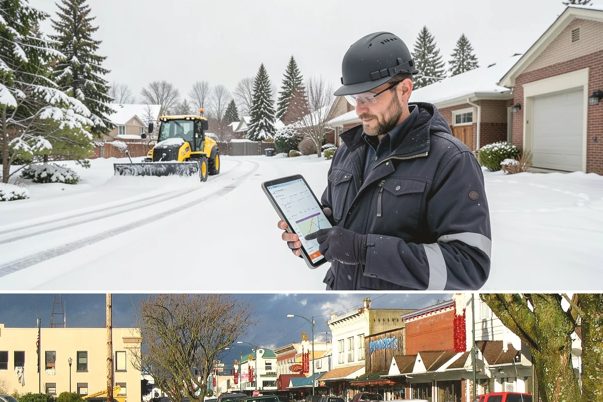 3-Inch Trigger Snow Removal in Arlington, Snohomish County, WA - Best suited to the deeper-snow stretches that Western Washington sees mainly in January and February.