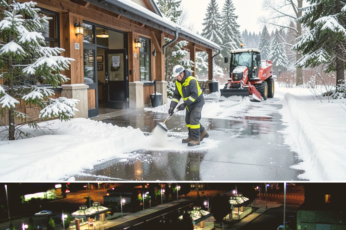 3-Inch Trigger Snow Removal in Auburn, King County, WA - Best suited to the deeper-snow stretches that Western Washington sees mainly in January and February.