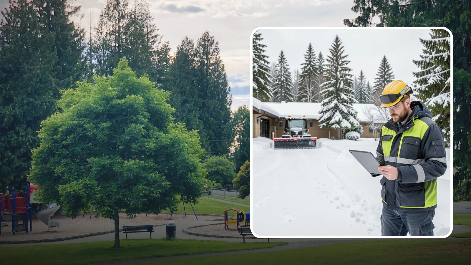 3-Inch Trigger Snow Removal in Bonney Lake, Pierce County, WA - Clearing that begins at three inches of accumulation, tuned for properties that can absorb a light coating.