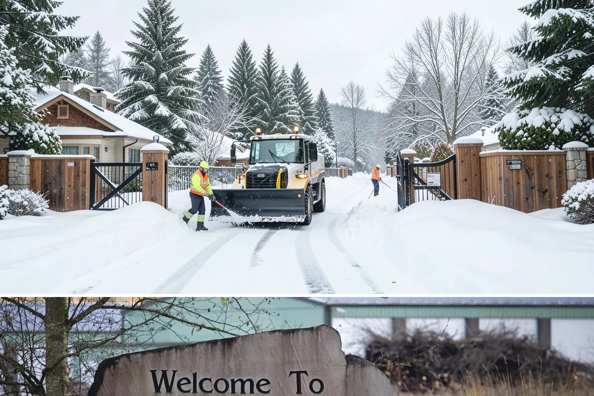 3-Inch Trigger Snow Removal in Buckley, Pierce County, WA - Best suited to the deeper-snow stretches that Western Washington sees mainly in January and February.
