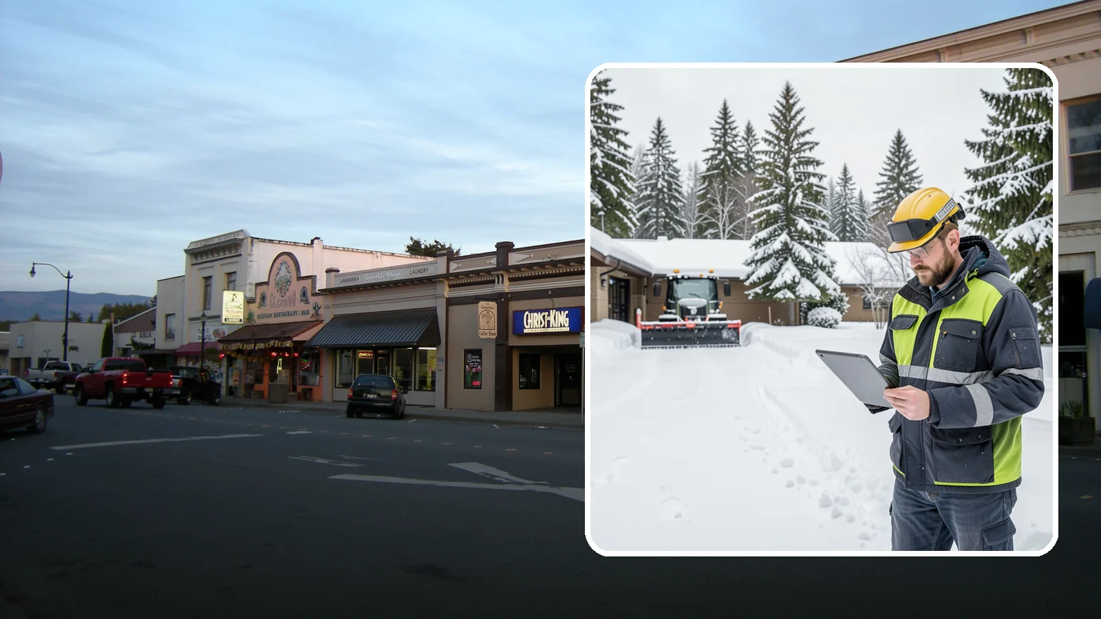 3-Inch Trigger Snow Removal in Burlington, Skagit County, WA - Clearing that begins at three inches of accumulation, tuned for properties that can absorb a light coating.