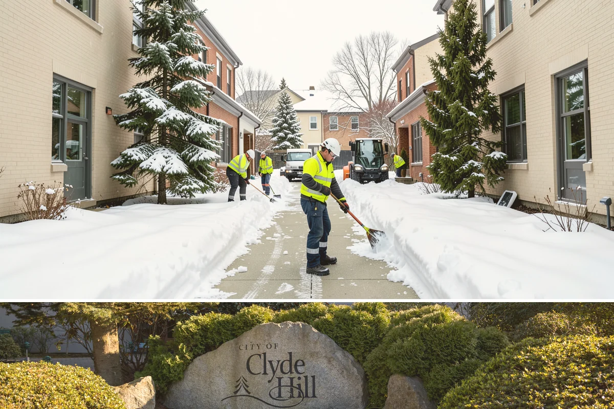 3-Inch Trigger Snow Removal in Clyde Hill, King County, WA - Best suited to the deeper-snow stretches that Western Washington sees mainly in January and February.