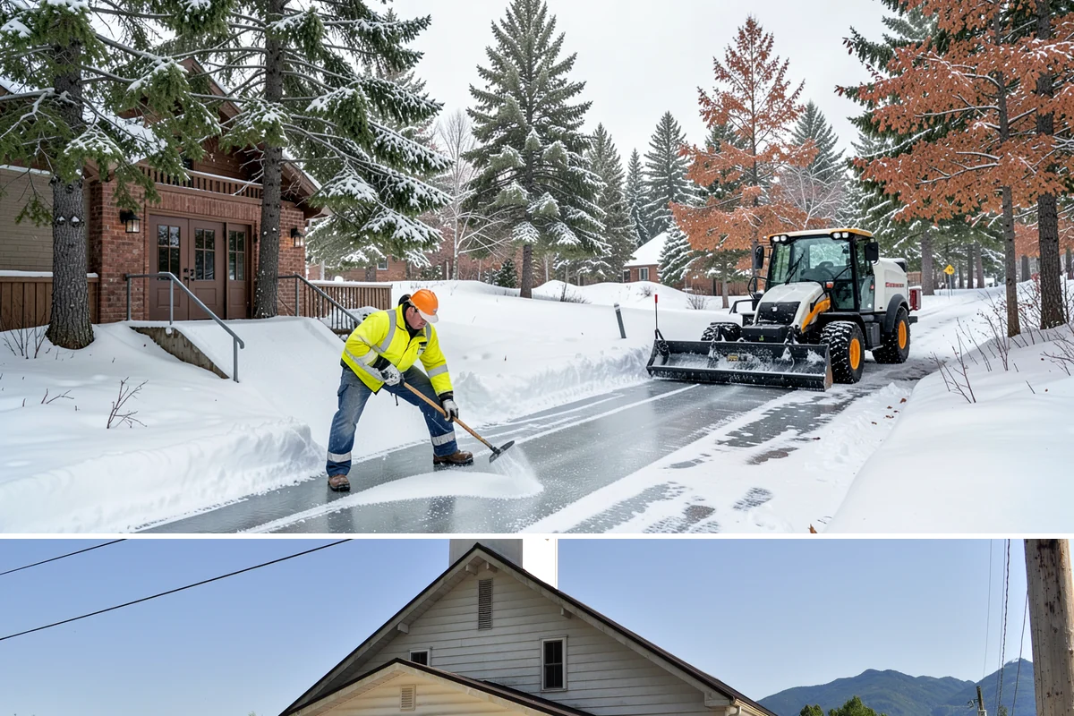 3-Inch Trigger Snow Removal in Concrete, Skagit County, WA - Best suited to the deeper-snow stretches that Western Washington sees mainly in January and February.