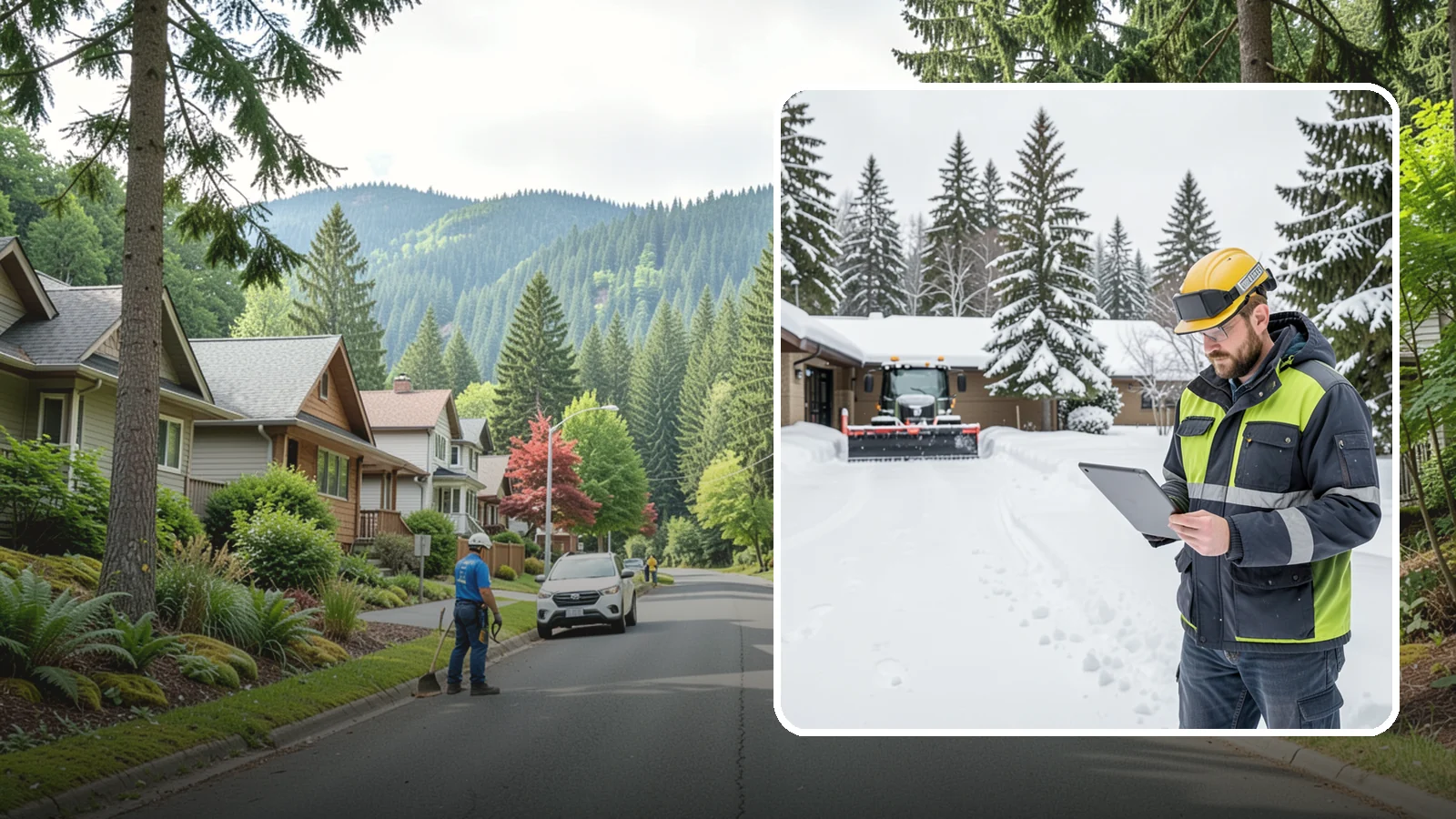 3-Inch Trigger Snow Removal in Darrington, Snohomish County, WA - Clearing that begins at three inches of accumulation, tuned for properties that can absorb a light coating.