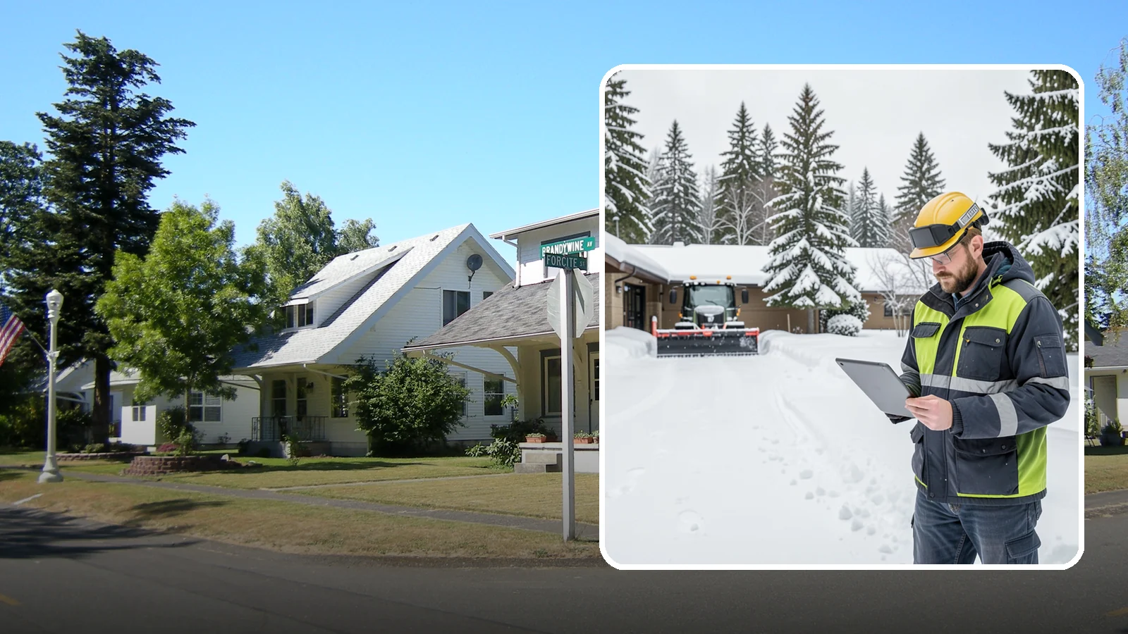 3-Inch Trigger Snow Removal in DuPont, Pierce County, WA - Clearing that begins at three inches of accumulation, tuned for properties that can absorb a light coating.