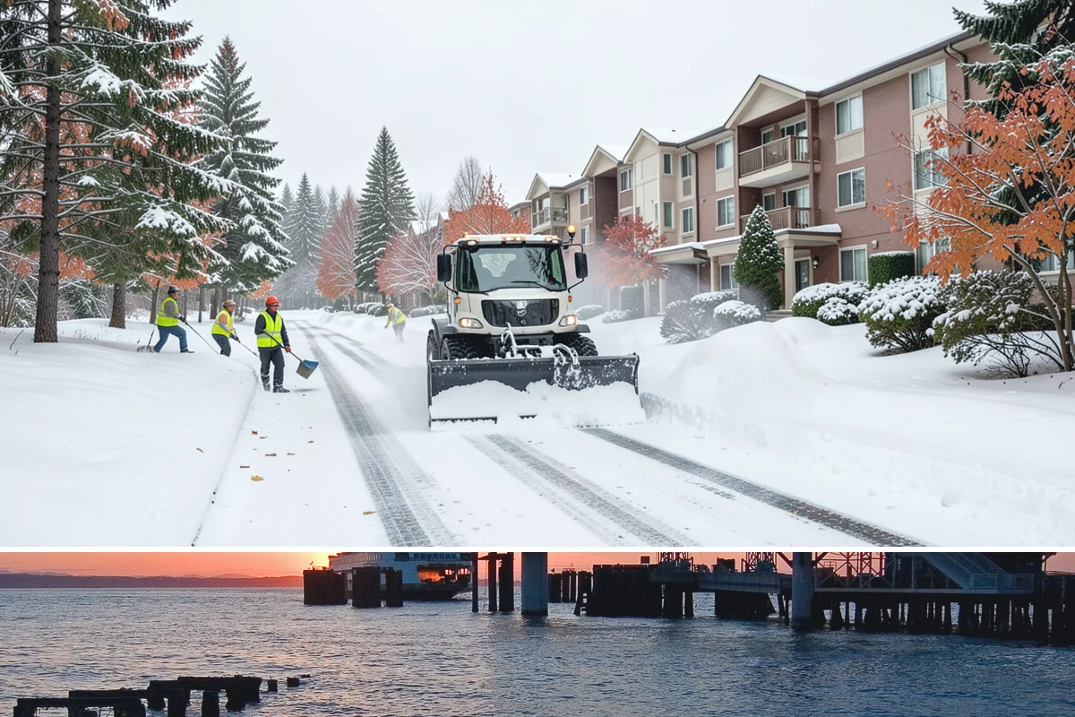 3-Inch Trigger Snow Removal in Edmonds, Snohomish County, WA - Best suited to the deeper-snow stretches that Western Washington sees mainly in January and February.