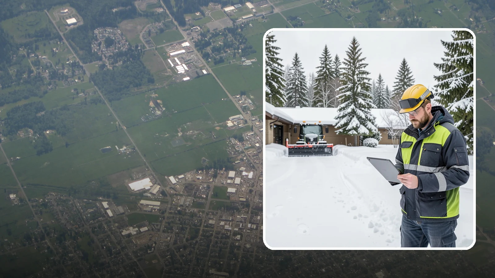 3-Inch Trigger Snow Removal in Enumclaw, King County, WA - Clearing that begins at three inches of accumulation, tuned for properties that can absorb a light coating.
