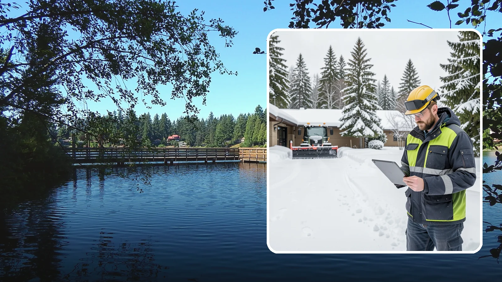 3-Inch Trigger Snow Removal in Federal Way, King County, WA - Clearing that begins at three inches of accumulation, tuned for properties that can absorb a light coating.