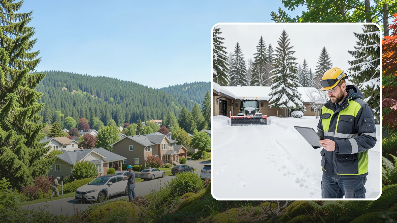 3-Inch Trigger Snow Removal in Index, Snohomish County, WA - Clearing that begins at three inches of accumulation, tuned for properties that can absorb a light coating.