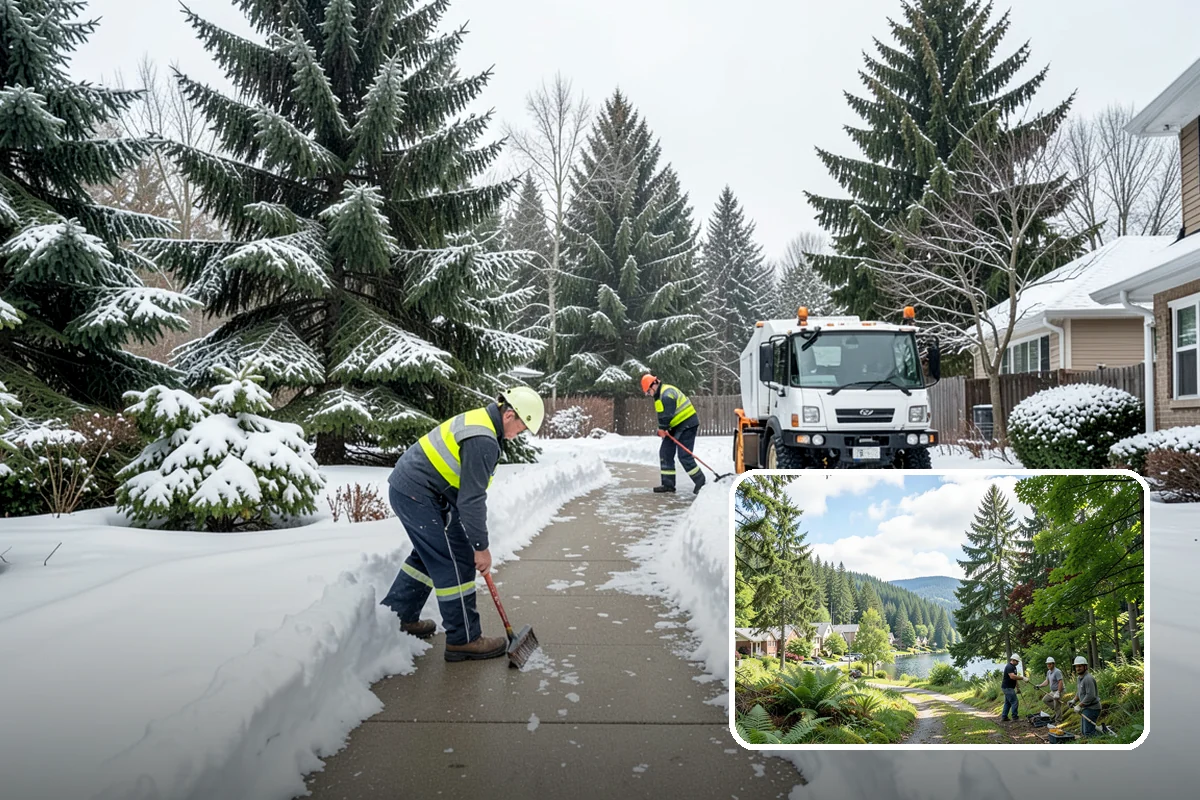 3-Inch Trigger Snow Removal in Lake Forest Park, King County, WA - Reserves service for genuinely snowy events