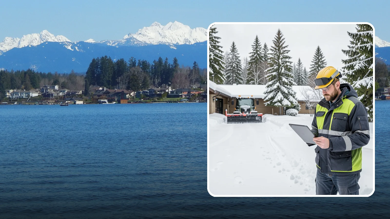 3-Inch Trigger Snow Removal in Lake Stevens, Snohomish County, WA - Clearing that begins at three inches of accumulation, tuned for properties that can absorb a light coating.