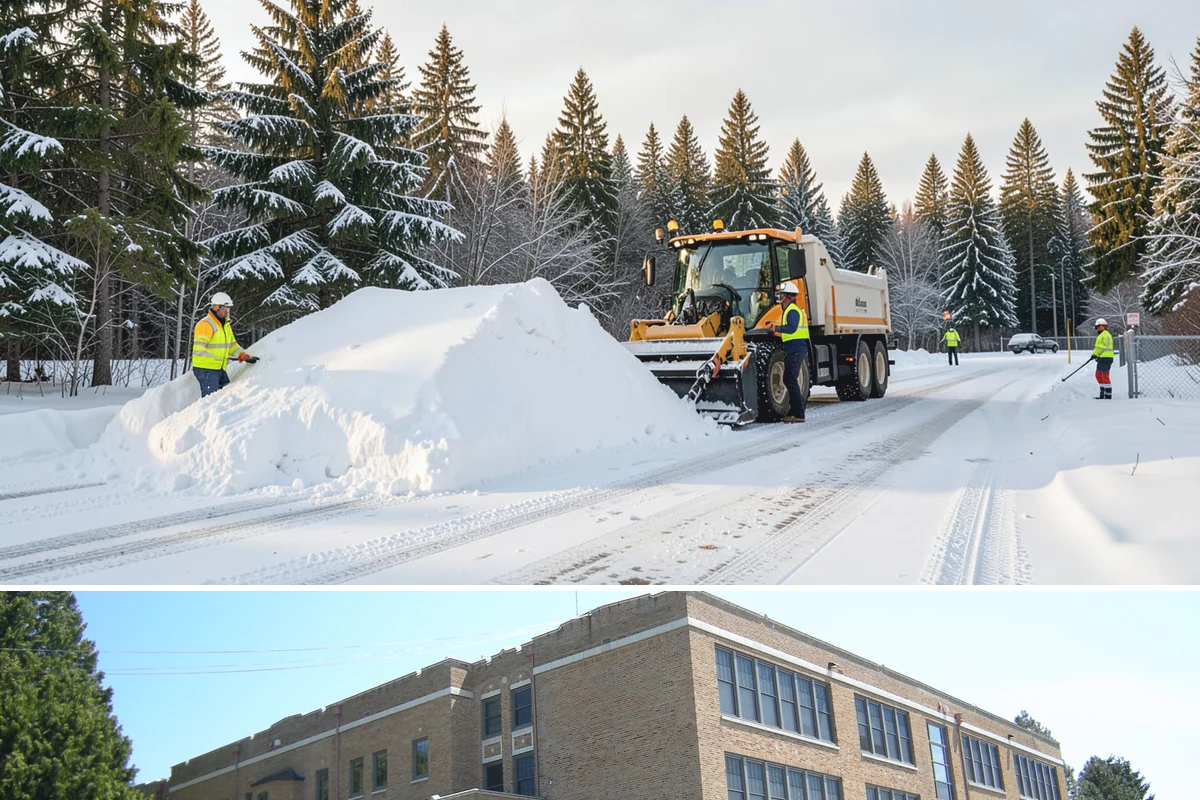 3-Inch Trigger Snow Removal in Maple Valley, King County, WA - Best suited to the deeper-snow stretches that Western Washington sees mainly in January and February.