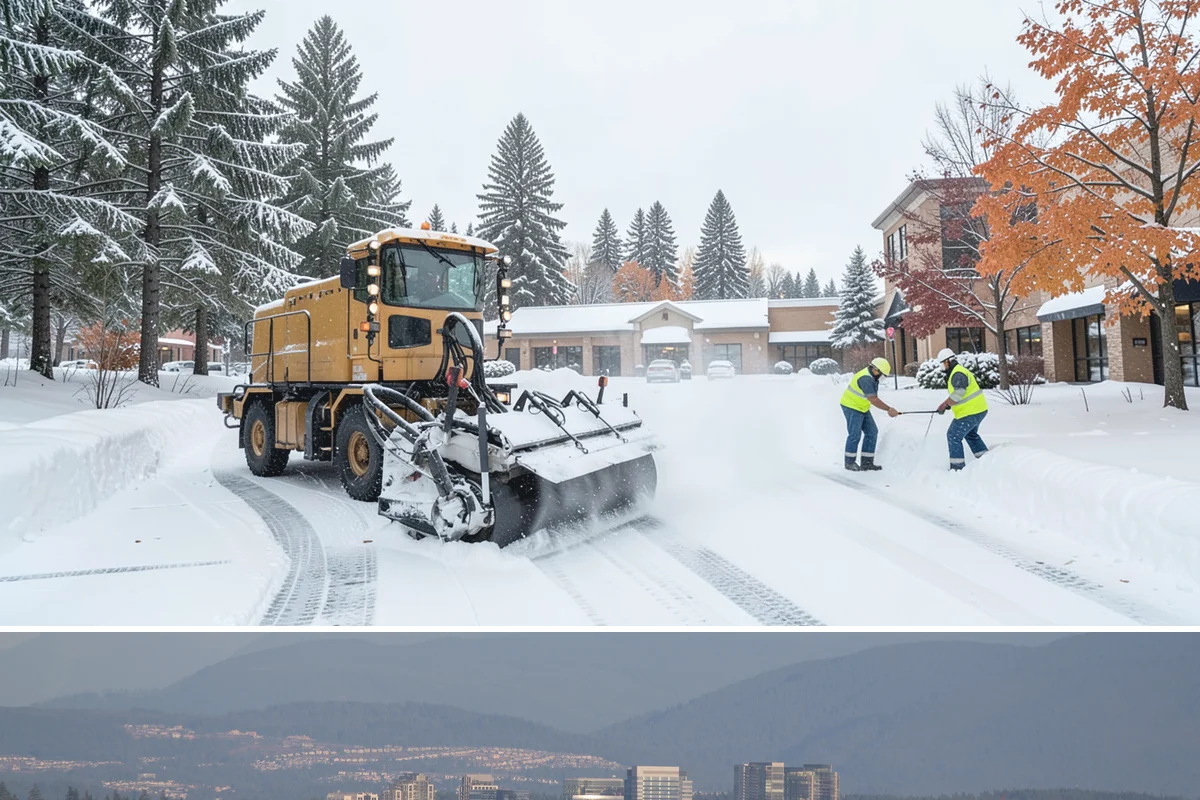 3-Inch Trigger Snow Removal in Medina, King County, WA - Best suited to the deeper-snow stretches that Western Washington sees mainly in January and February.