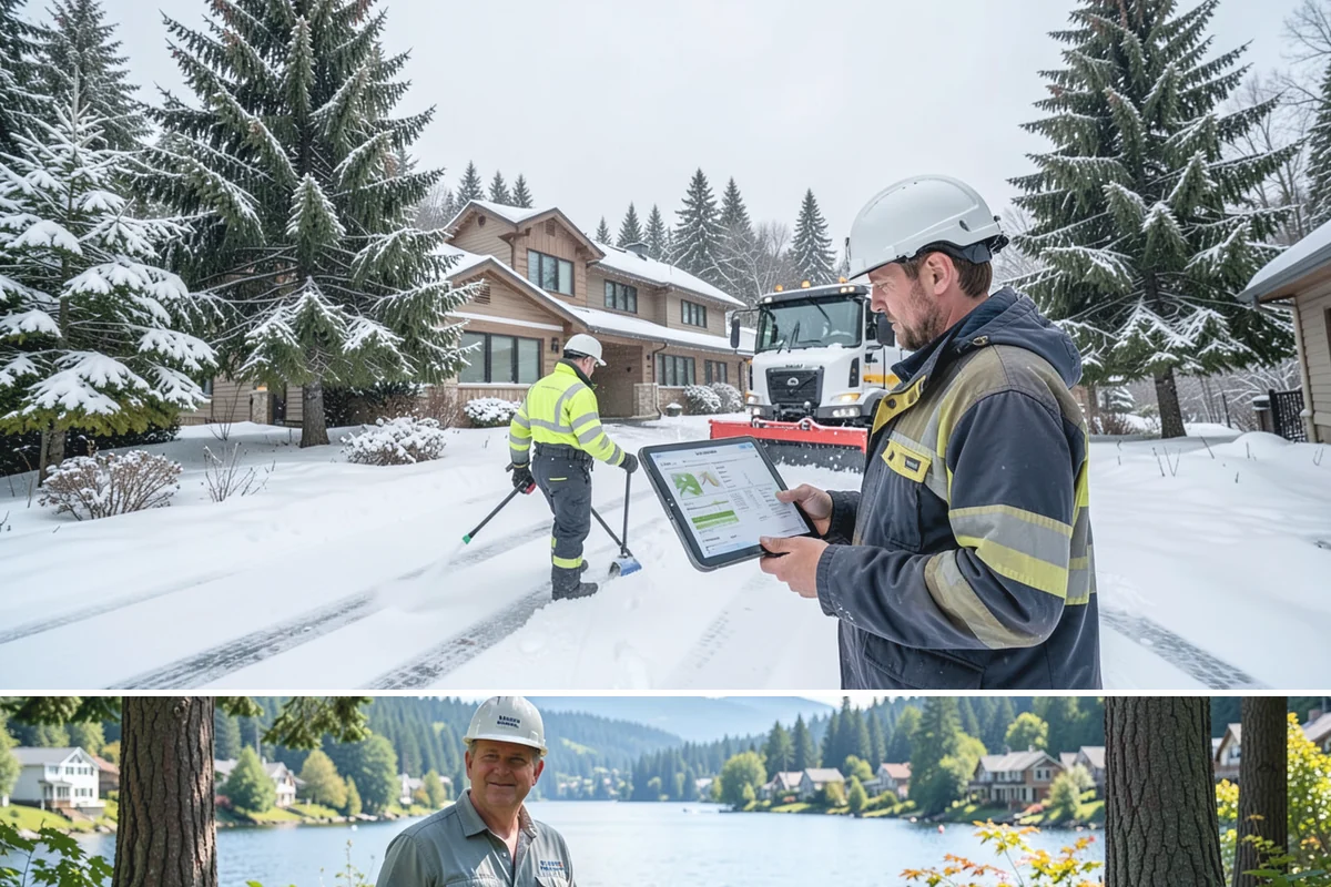 3-Inch Trigger Snow Removal in Milton, King County, WA - Best suited to the deeper-snow stretches that Western Washington sees mainly in January and February.