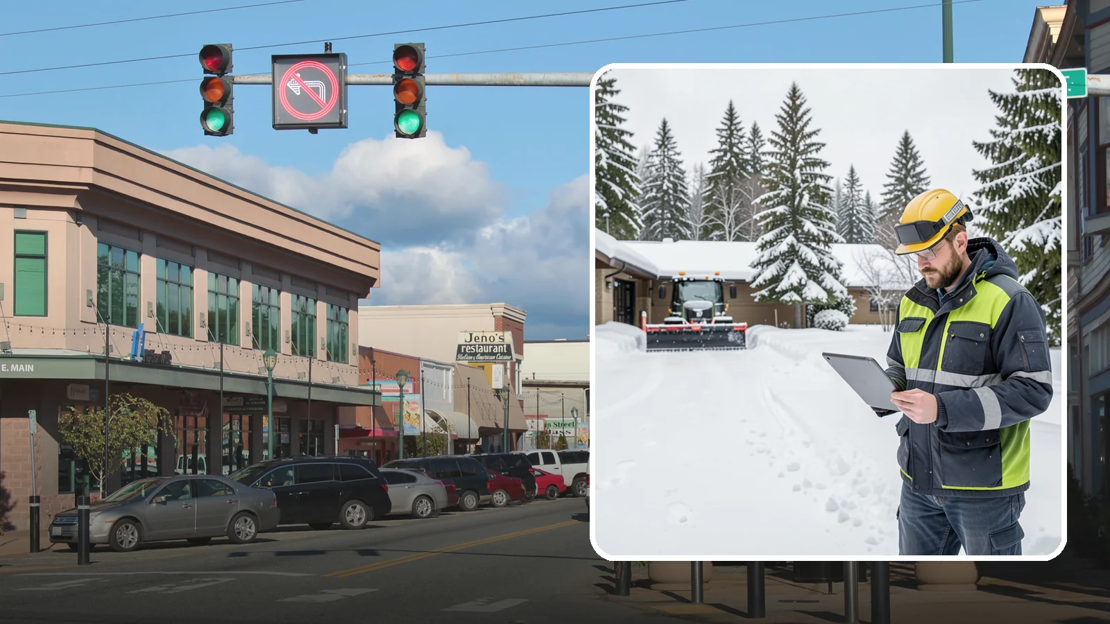 3-Inch Trigger Snow Removal in Monroe, Snohomish County, WA - Clearing that begins at three inches of accumulation, tuned for properties that can absorb a light coating.
