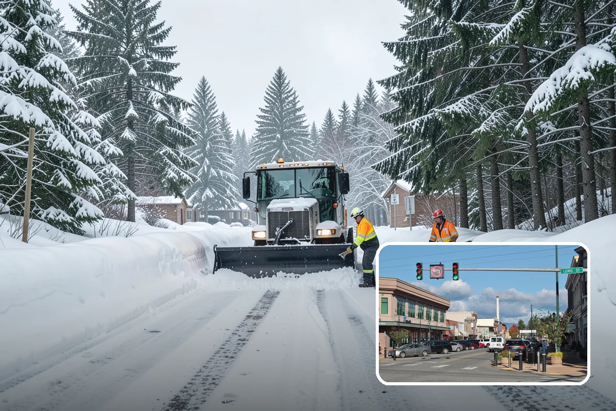 3-Inch Trigger Snow Removal in Monroe, Snohomish County, WA - Reserves service for genuinely snowy events