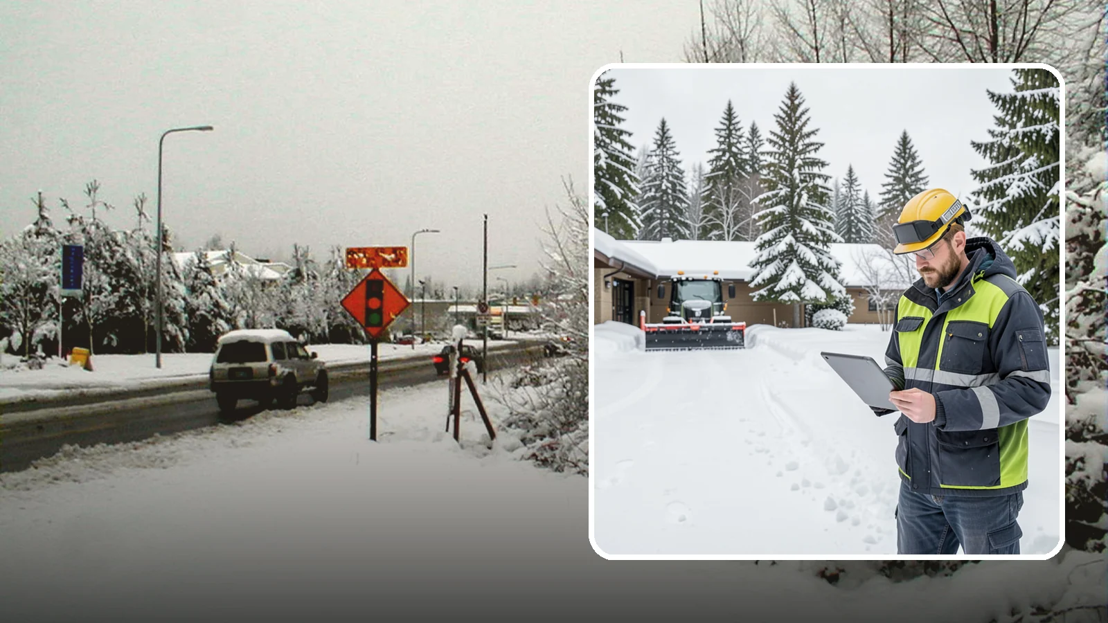 3-Inch Trigger Snow Removal in Newcastle, King County, WA - Clearing that begins at three inches of accumulation, tuned for properties that can absorb a light coating.
