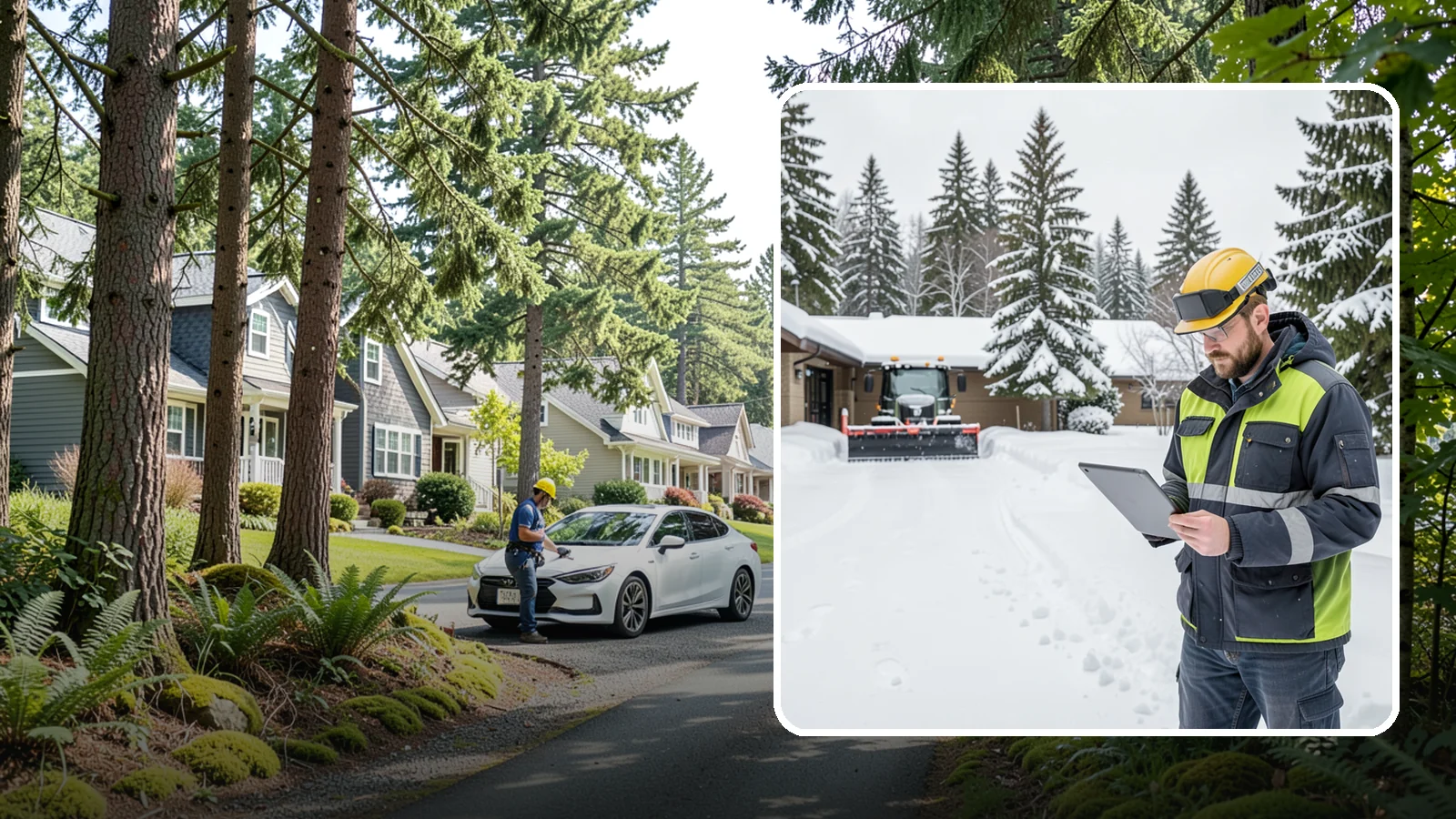 3-Inch Trigger Snow Removal in Normandy Park, King County, WA - Clearing that begins at three inches of accumulation, tuned for properties that can absorb a light coating.