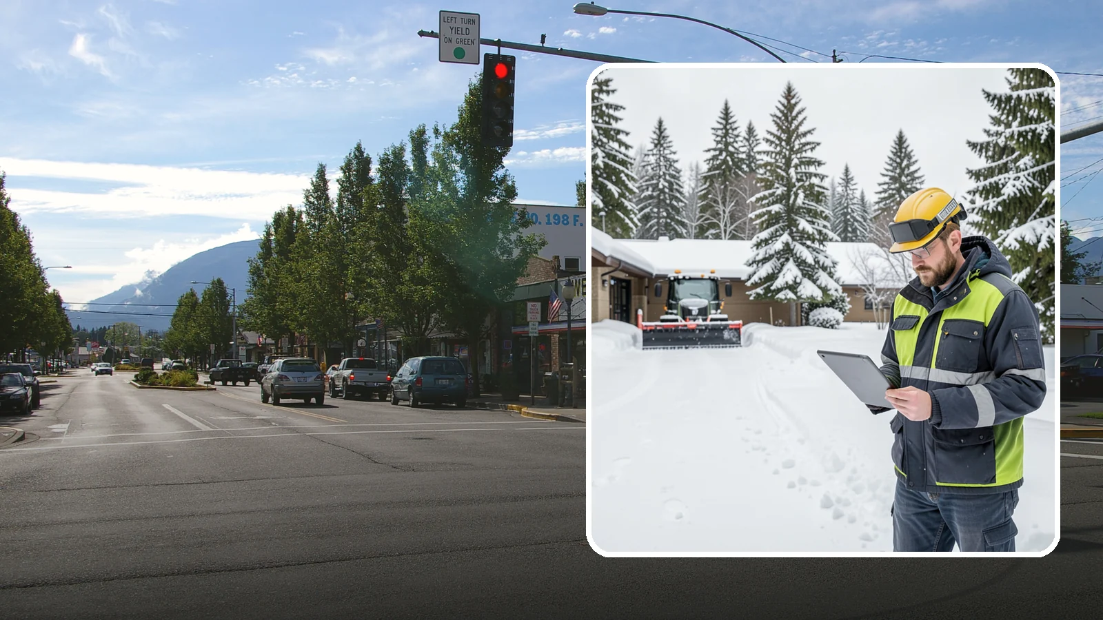 3-Inch Trigger Snow Removal in North Bend, King County, WA - Clearing that begins at three inches of accumulation, tuned for properties that can absorb a light coating.