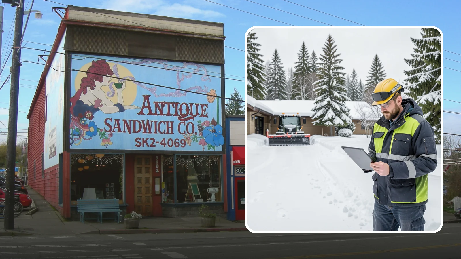 3-Inch Trigger Snow Removal in Ruston, Pierce County, WA - Clearing that begins at three inches of accumulation, tuned for properties that can absorb a light coating.