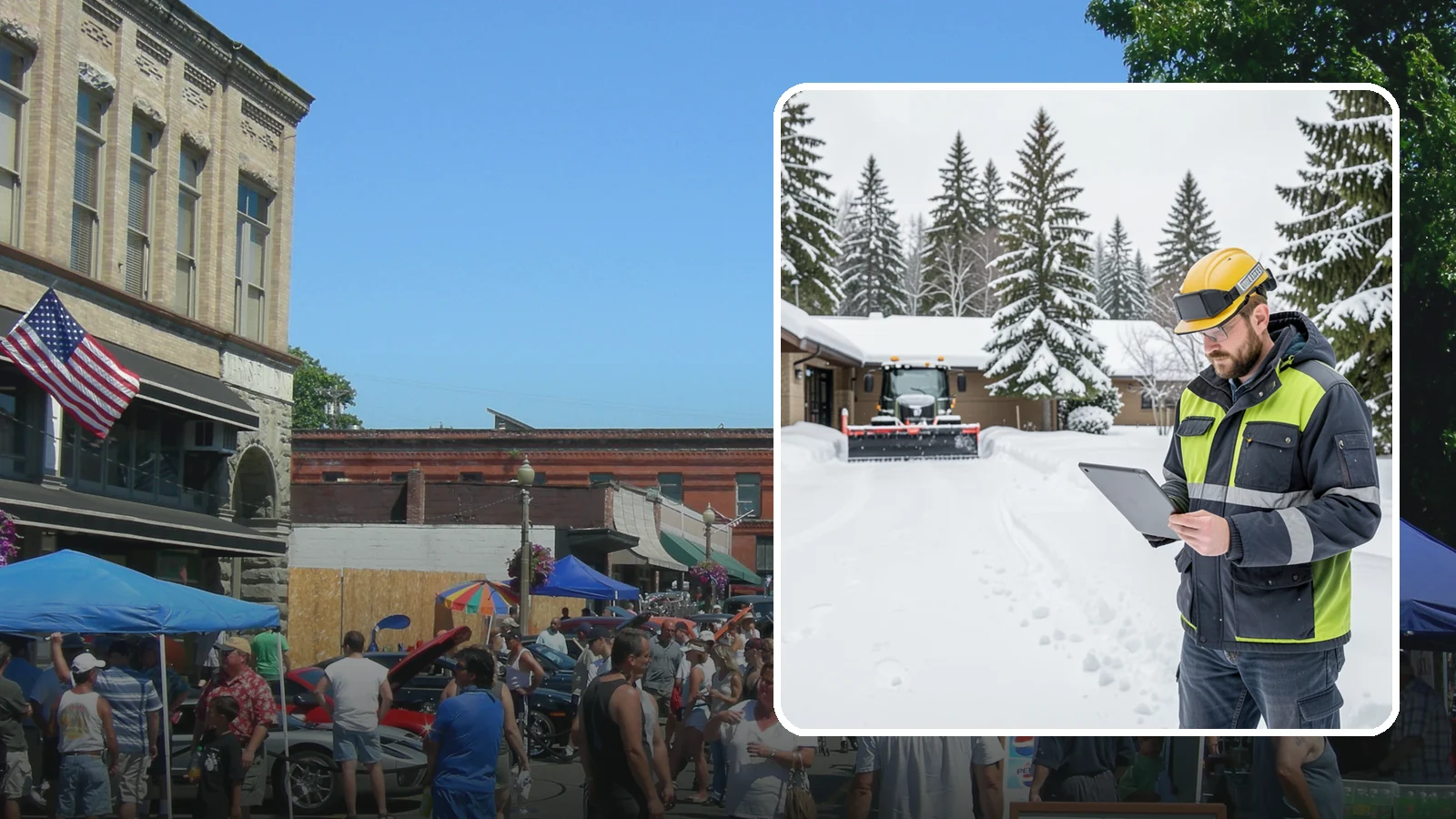 3-Inch Trigger Snow Removal in Snohomish, Snohomish County, WA - Clearing that begins at three inches of accumulation, tuned for properties that can absorb a light coating.