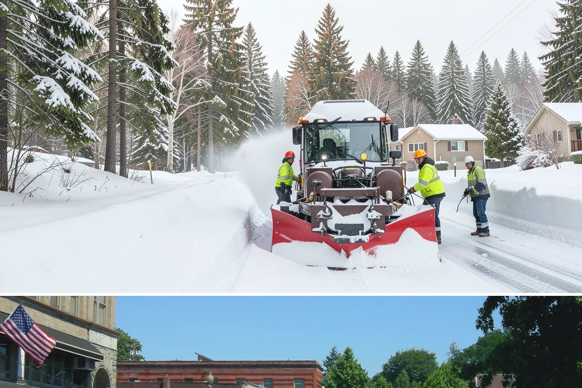 3-Inch Trigger Snow Removal in Snohomish, Snohomish County, WA - Best suited to the deeper-snow stretches that Western Washington sees mainly in January and February.