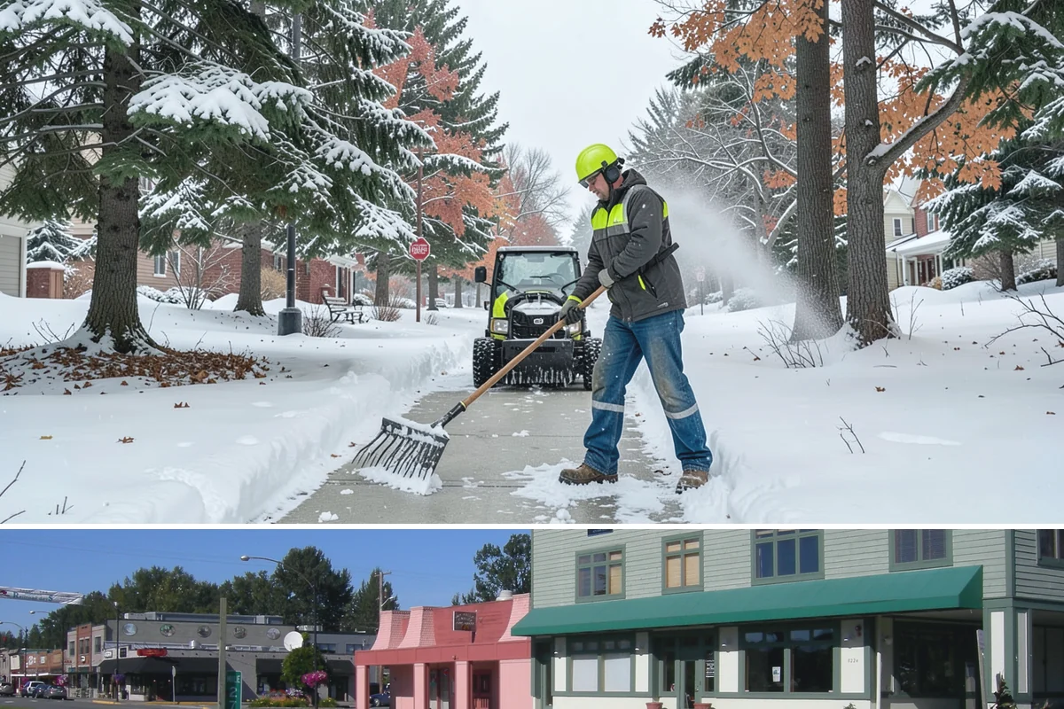 3-Inch Trigger Snow Removal in Snoqualmie, King County, WA - Best suited to the deeper-snow stretches that Western Washington sees mainly in January and February.