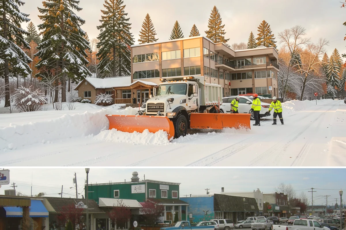 3-Inch Trigger Snow Removal in Stanwood, Snohomish County, WA - Best suited to the deeper-snow stretches that Western Washington sees mainly in January and February.