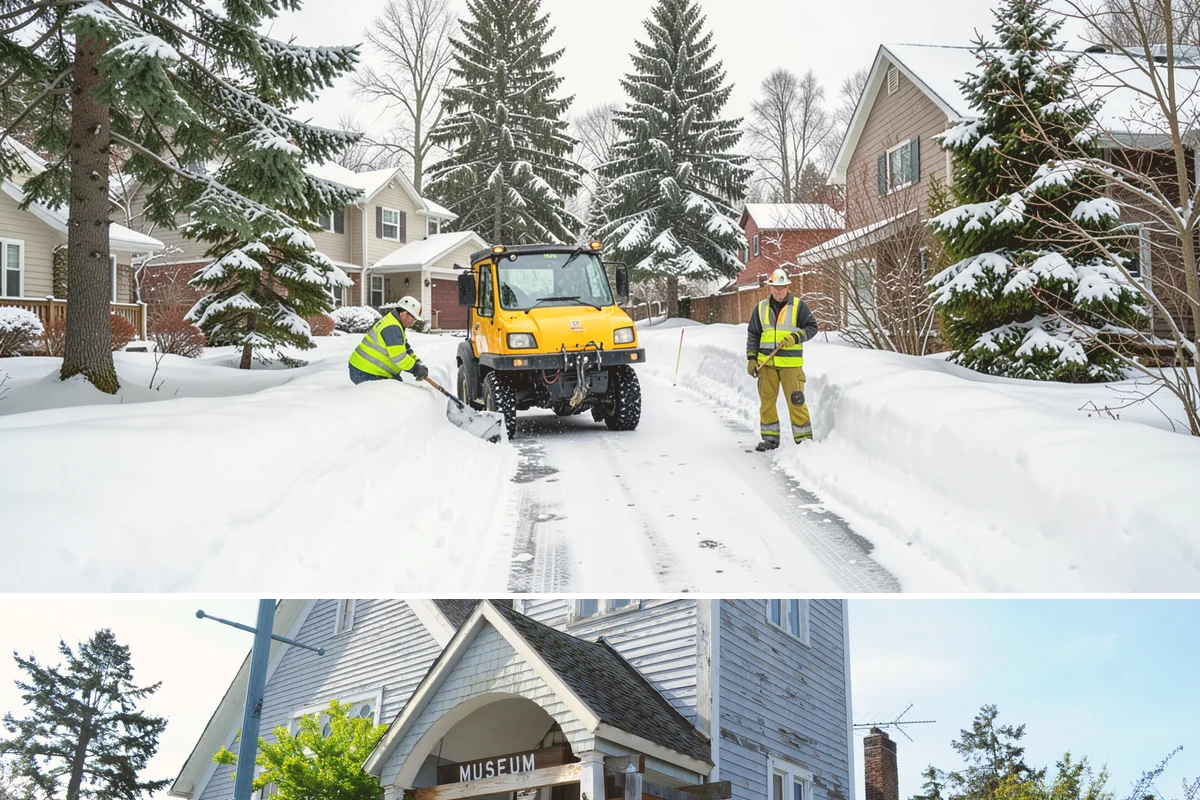 3-Inch Trigger Snow Removal in Steilacoom, Pierce County, WA - Best suited to the deeper-snow stretches that Western Washington sees mainly in January and February.