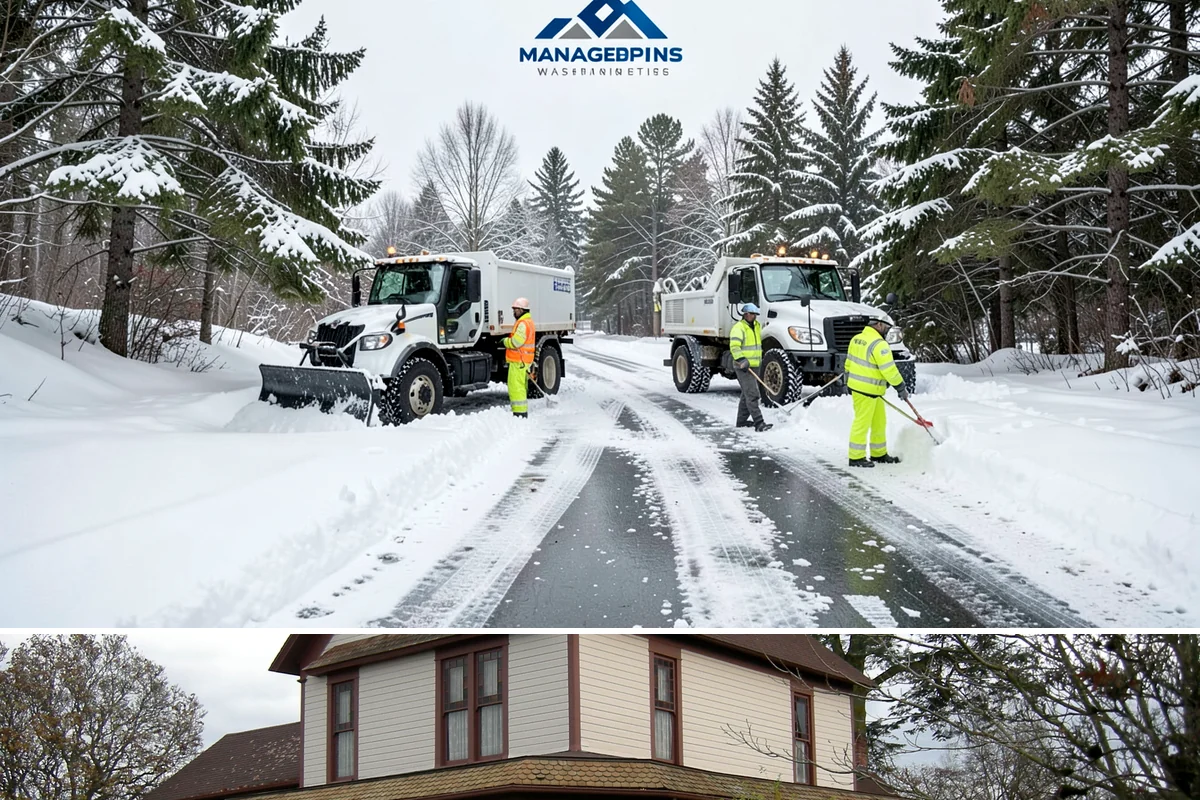 3-Inch Trigger Snow Removal in Sumner, Pierce County, WA - Best suited to the deeper-snow stretches that Western Washington sees mainly in January and February.