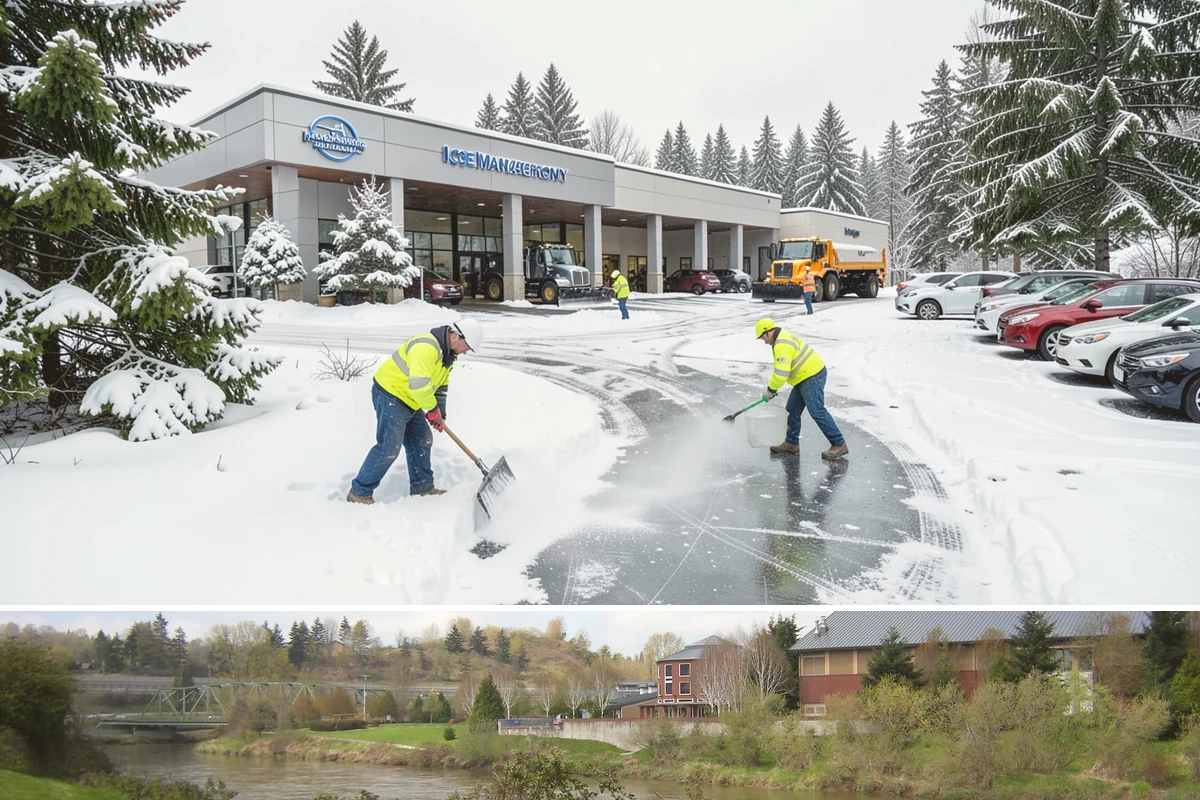 3-Inch Trigger Snow Removal in Tukwila, King County, WA - Best suited to the deeper-snow stretches that Western Washington sees mainly in January and February.
