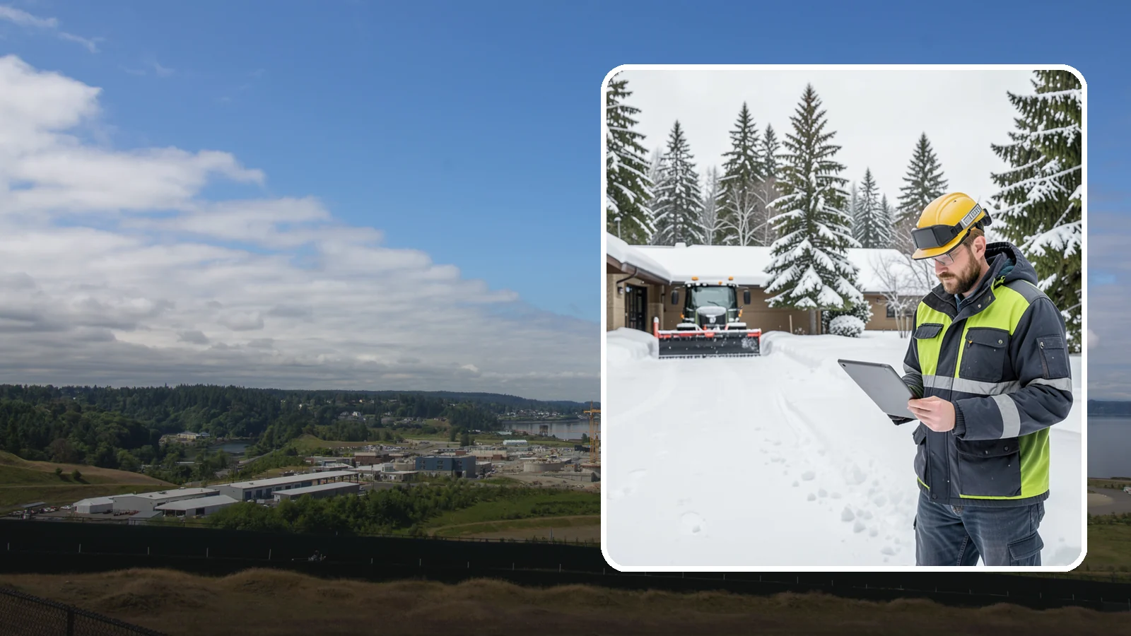 3-Inch Trigger Snow Removal in University Place, Pierce County, WA - Clearing that begins at three inches of accumulation, tuned for properties that can absorb a light coating.