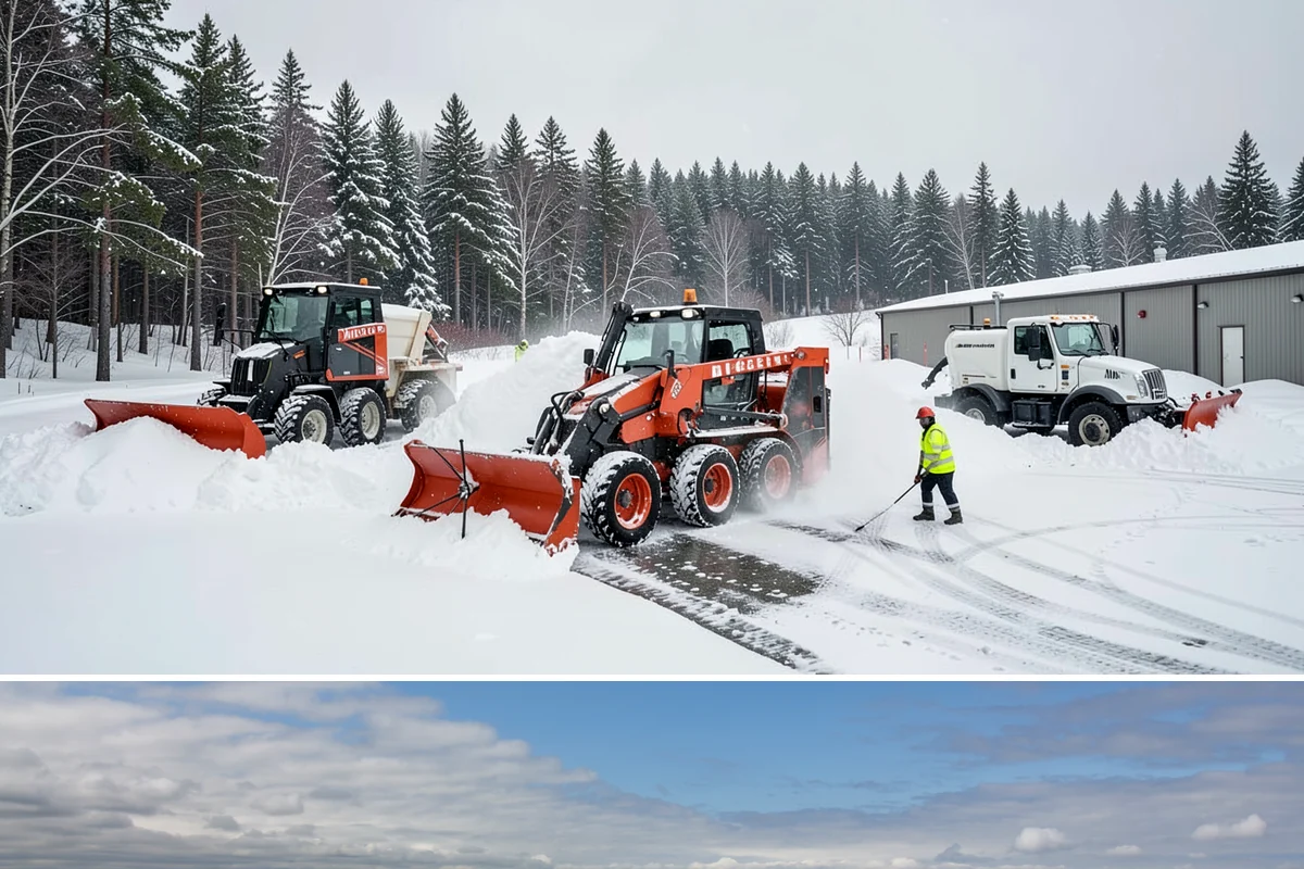 3-Inch Trigger Snow Removal in University Place, Pierce County, WA - Best suited to the deeper-snow stretches that Western Washington sees mainly in January and February.