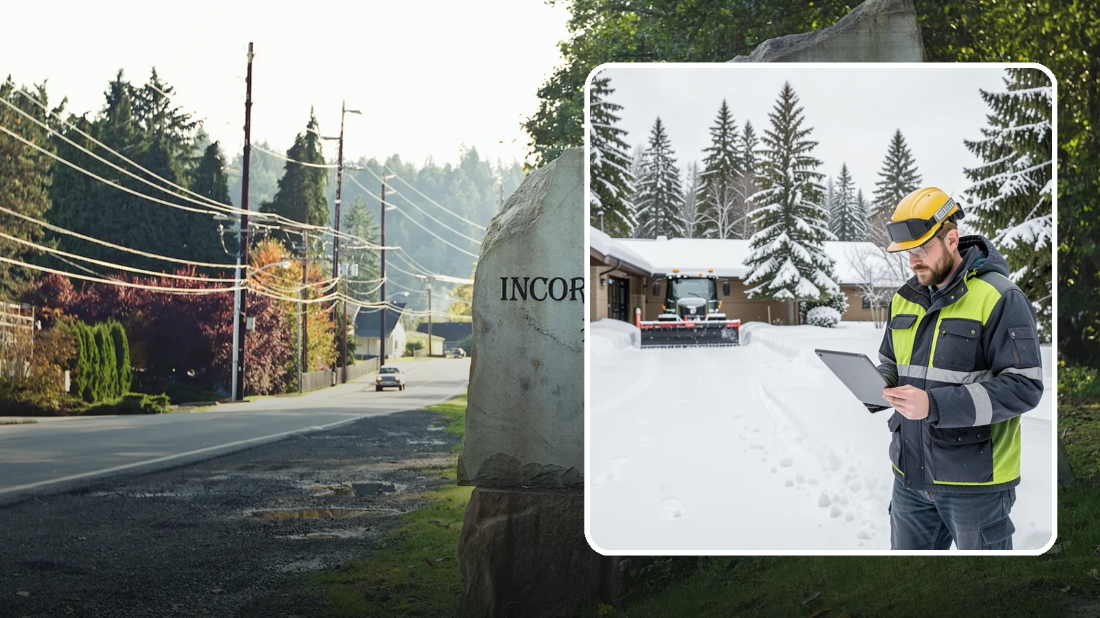 3-Inch Trigger Snow Removal in Wilkeson, Pierce County, WA - Clearing that begins at three inches of accumulation, tuned for properties that can absorb a light coating.