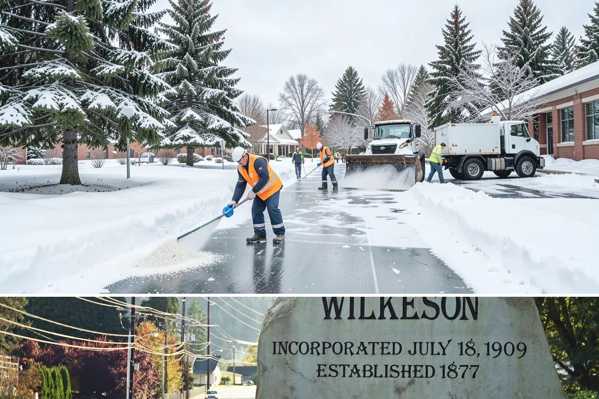 3-Inch Trigger Snow Removal in Wilkeson, Pierce County, WA - Best suited to the deeper-snow stretches that Western Washington sees mainly in January and February.
