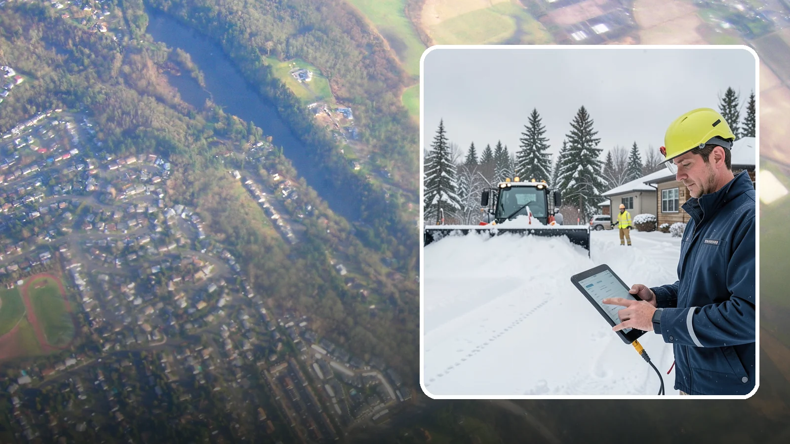 4-Inch Trigger Snow Removal in Algona, King County, WA - Heavy-accumulation service that activates only once four inches have piled up.