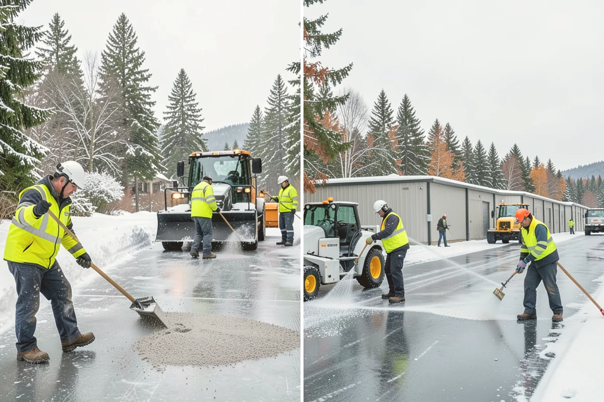4-Inch Trigger Snow Removal in Algona, King County, WA - A four-inch activation depth is set on your account