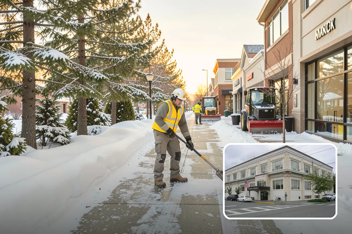 4-Inch Trigger Snow Removal in Anacortes, Skagit County, WA - Lowest visit frequency of any trigger tier