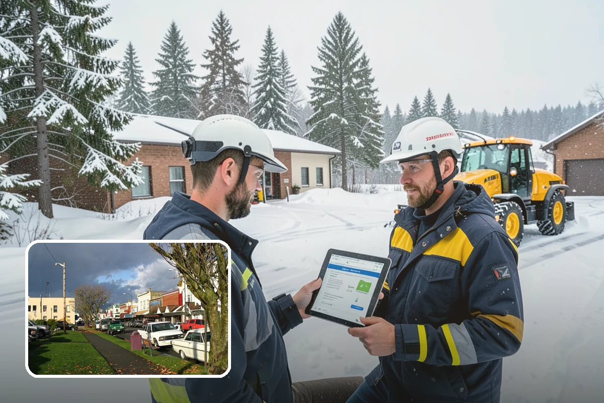 4-Inch Trigger Snow Removal in Arlington, Snohomish County, WA - Lowest visit frequency of any trigger tier