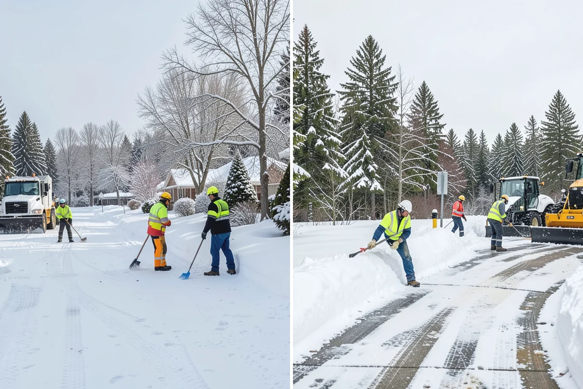 4-Inch Trigger Snow Removal in Auburn, King County, WA - A four-inch activation depth is set on your account